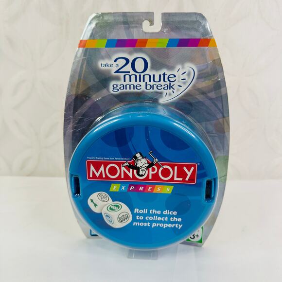 5 for $25| Parker Brothers Monopoly Express 2007 Travel Board Game - Picture 8 of 8